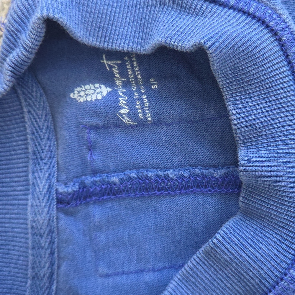 FP Movement by Free People Icon Tee Ultra Indigo Small - Picture 4 of 8